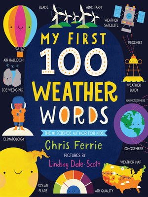 cover image of My First 100 Weather Words